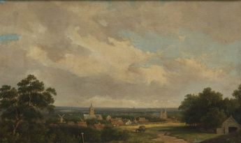 Blick auf Kleve vom Galgenberg