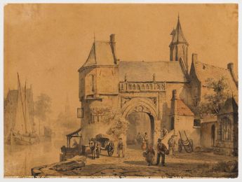 Fantasie-Stadtansicht