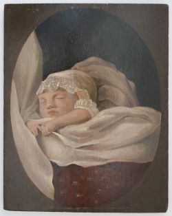 ein schlafendes Kleinkind