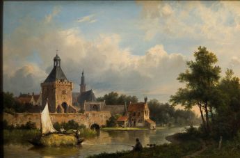 Stadt an einem Fluss, Dalempoort in Gorinchem?