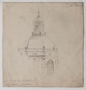 Turm der Oostkerk in Middelburg (Zeeland)