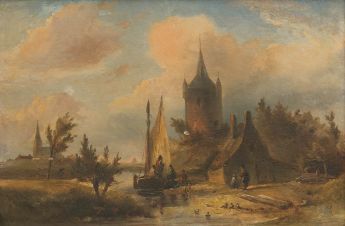 Romantische Landschaft