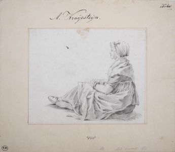 FIgurenstudie junge Frau