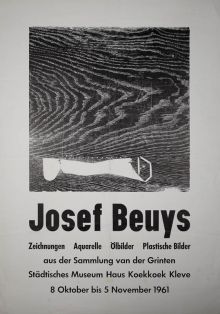 Ausstellungsplakat Joseph Beuys