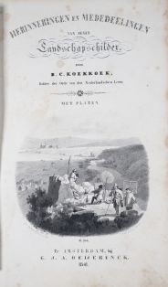 Herinneringen en Mededeelingen van eenen landschapschilder