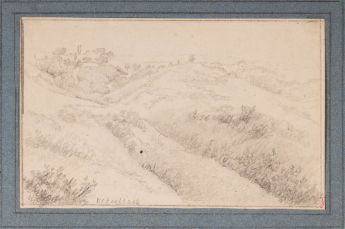 Gehöft im Mittelgebirge