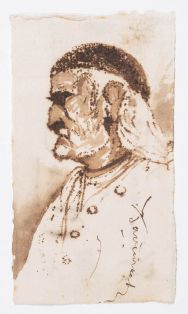 Kopfstudie alter Mann