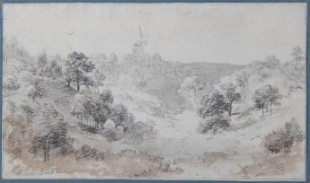 Windmühle auf den Höhen bei Beek