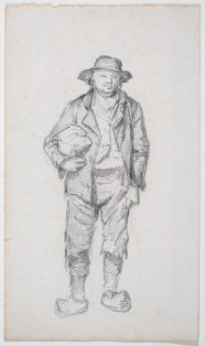 Figurenstudie junger Mann