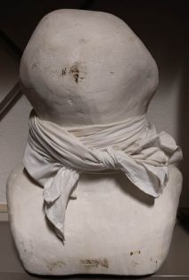 Negativform der Bronzebüste des Porträts B.C. Koekkoek