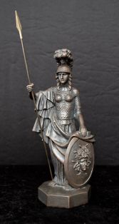 moderne Nachbildung der Minerva Statue