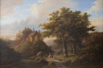 Sommerlandschaft mit Kapelle