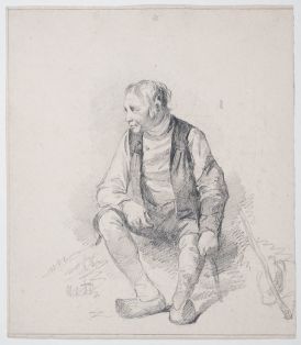 Figurenstudie alter Mann