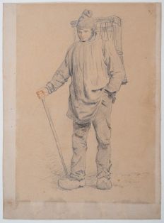 Figurenstudie Hausierer