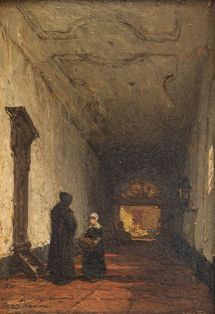 Südlicher Kreuzgang im Minoritenkloster zu Kleve