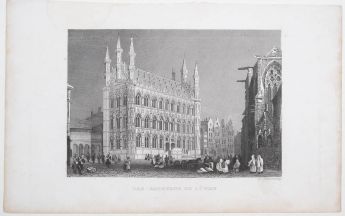 Das Rathhaus zu Löwen