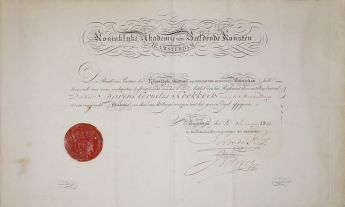 Nachweis der Mitgliedschaft für B.C. Koekkoek