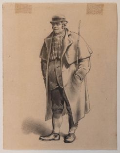 Stehender Mann (Kutscher?)