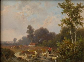 Landschaft am Waldrand