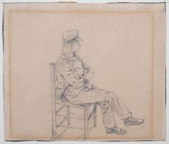 Figurenstudie junger Mann