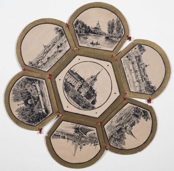 Souvenirschale 'Schwanenburg' Kleve