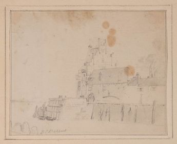 Der Campveersche Turm zu Veere in Zeeland