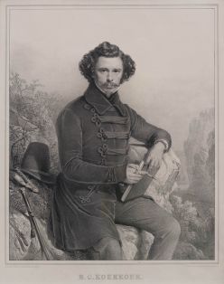 Porträt von B. C. Koekkoek