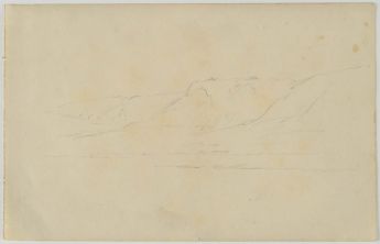 Blick auf einen Gebirgszug