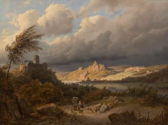 Rheinansicht mit Siebengebirge