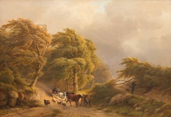 Aufziehendes Gewitter