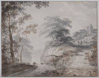 Fluss in Felsenlandschaft