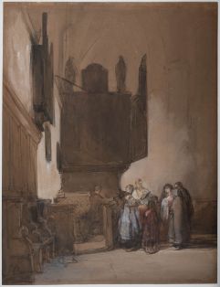 Innenansicht St. Nicolai Kalkar 