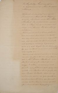 Brief von der Karnevalsgesellschaft Maastrichtsche Momus